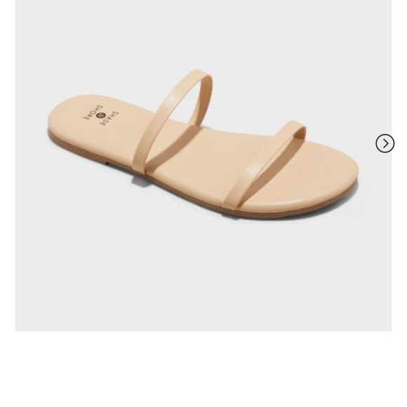 Women's Indi Slide Tan Sandals - Shade & Shore size 9 - Picture 3 of 6